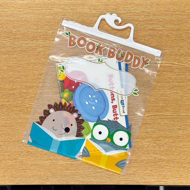 Creative Teaching Press CTP Woodland Friends Book Buddy Bag, Clear 10.5â€ x 12.5â€ Storage Bags (Creative Teaching Press 8537) - Image 4
